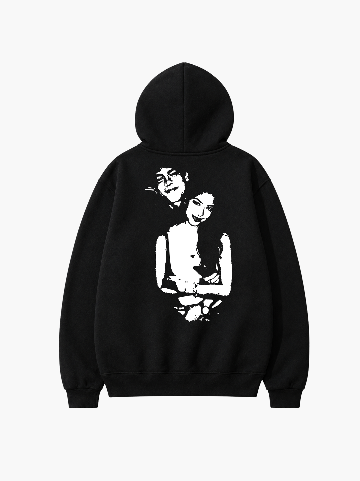 Couple Silhouette Custom Photo Shirt