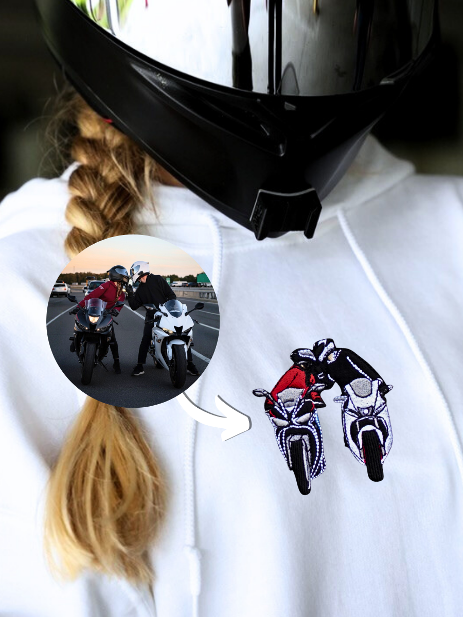 Custom Motorcycle Hoodie
