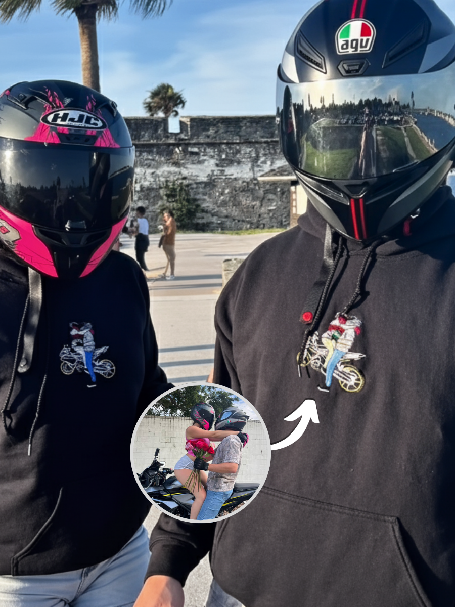Custom Motorcycle Hoodie
