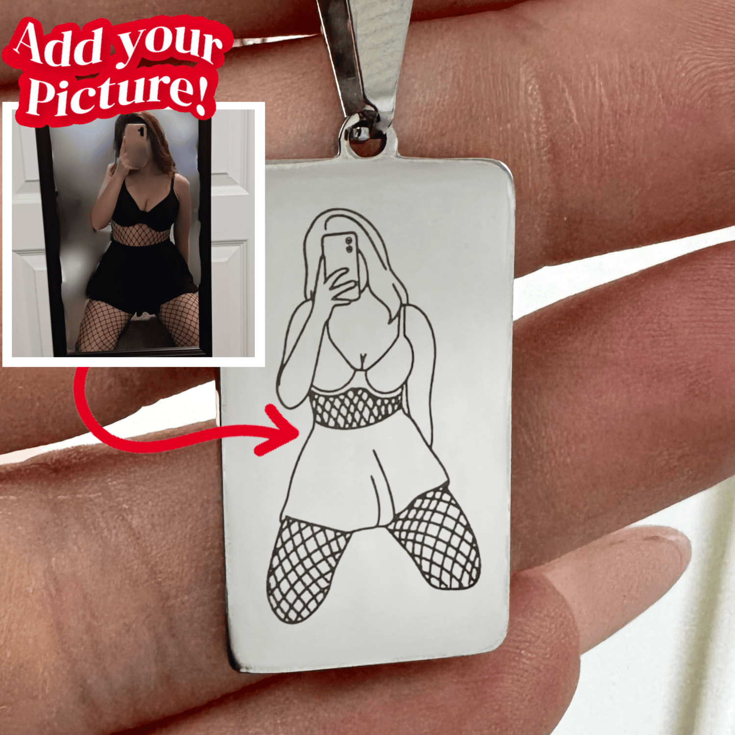 Custom Soulmate© Tag Spicy Necklace - Soulmate Customs