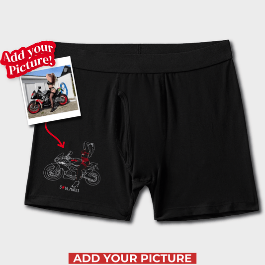 Embroidered Soulmate© Men's Underwear Boxers - Soulmate Customs