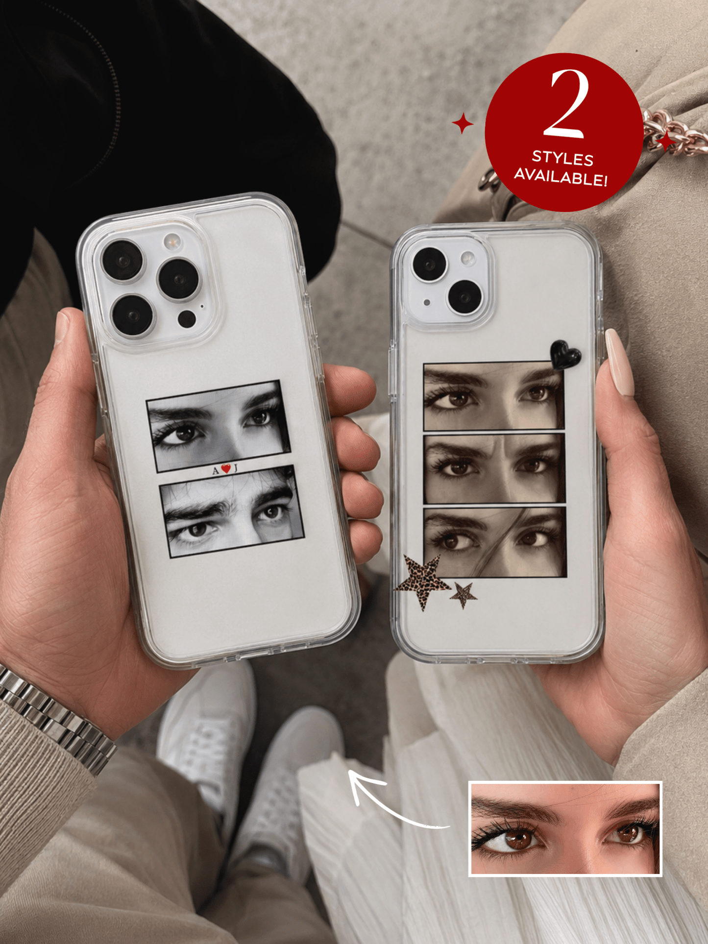 Custom Eye Collage Phone Cases - Soulmate Customs
