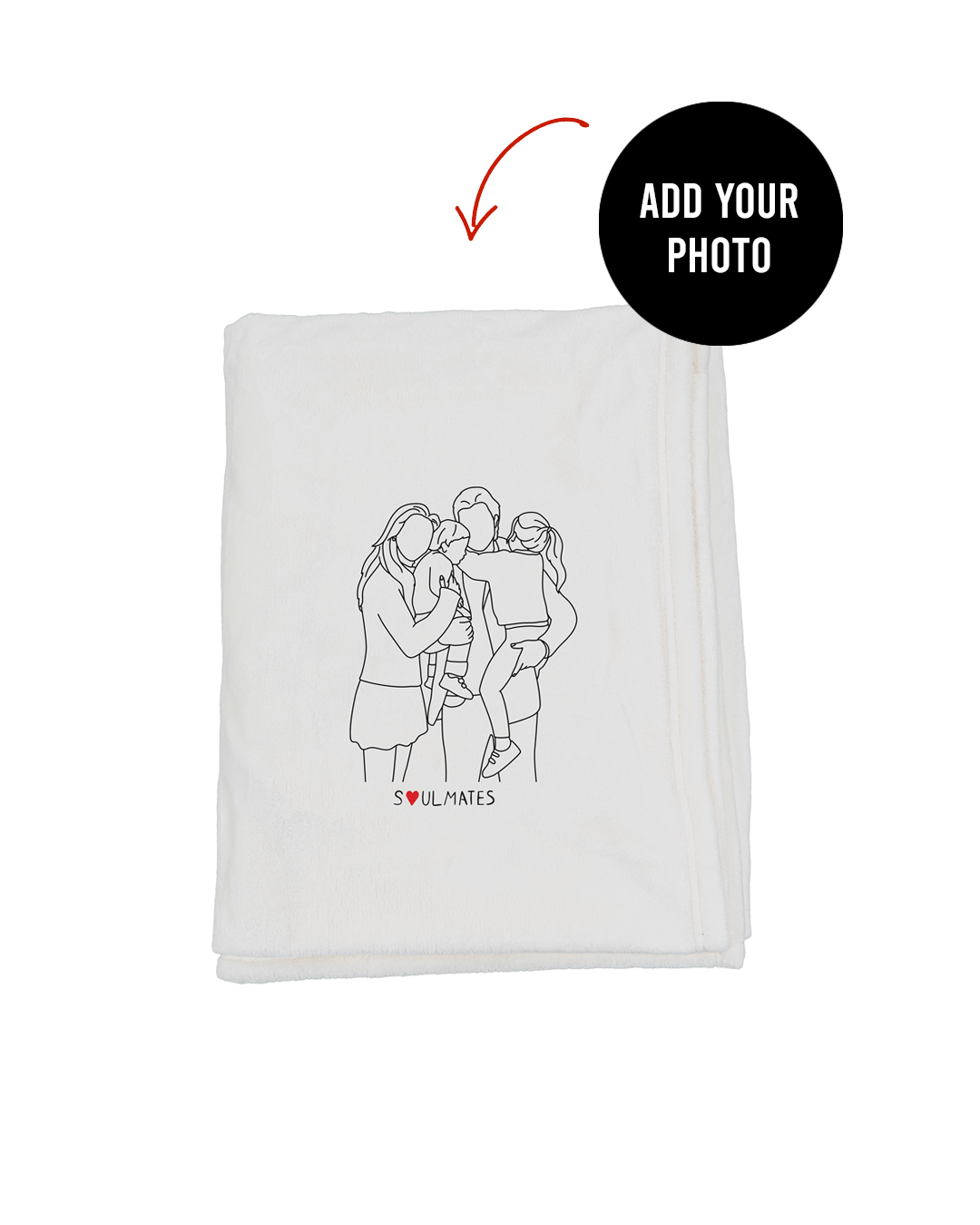 Custom Soulmate© Embroidery Blanket - Soulmate Customs