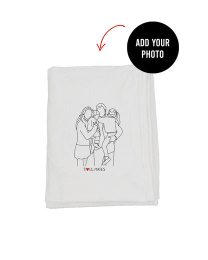 Custom Soulmate© Embroidery Blanket - Soulmate Customs