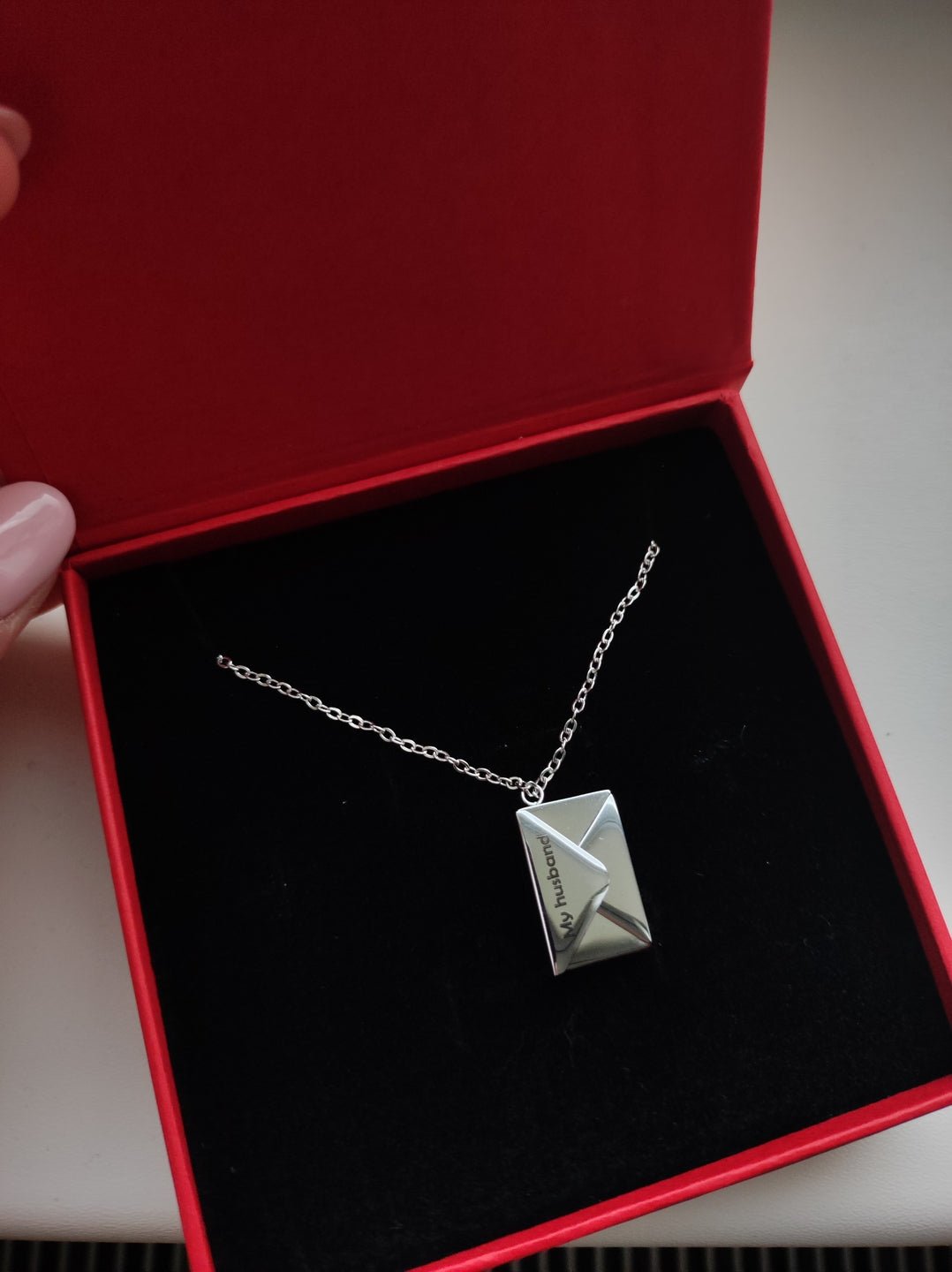 Custom Engraved Secret Letter Message - Soulmate Customs