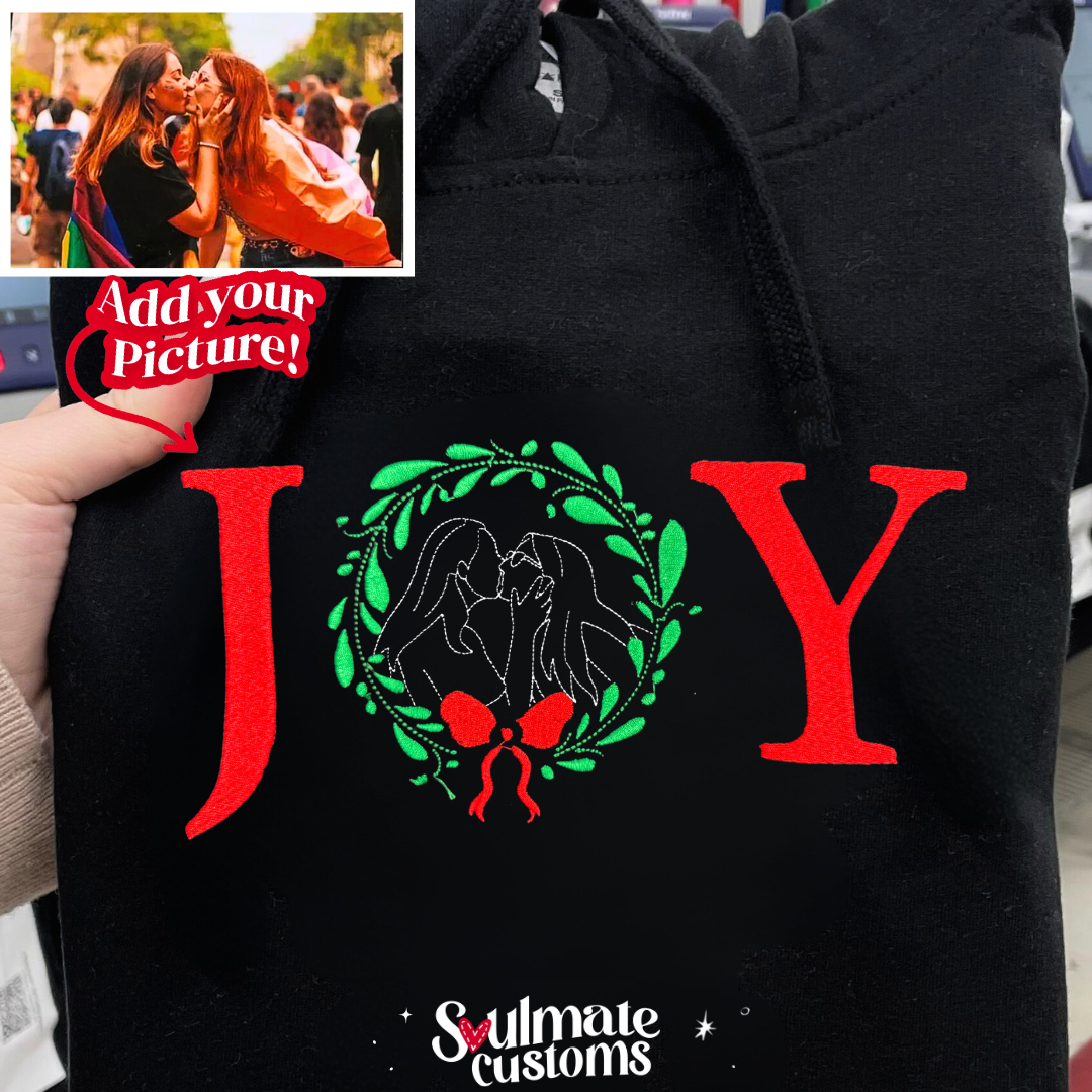 Custom "JOY" Template Hoodie