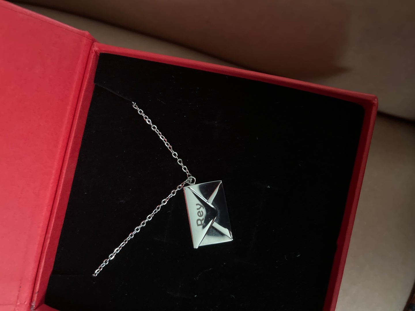 Custom Engraved Secret Letter Message - Soulmate Customs