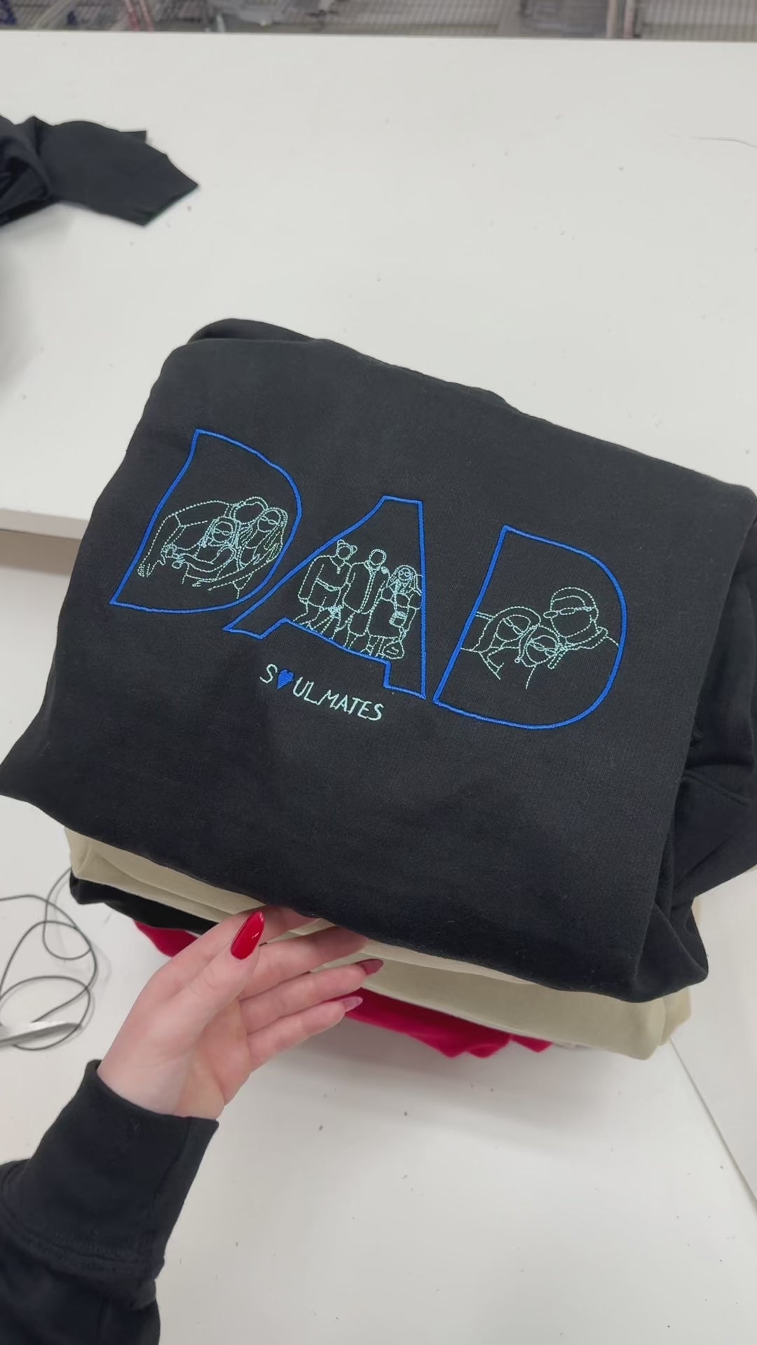 Embroidered  