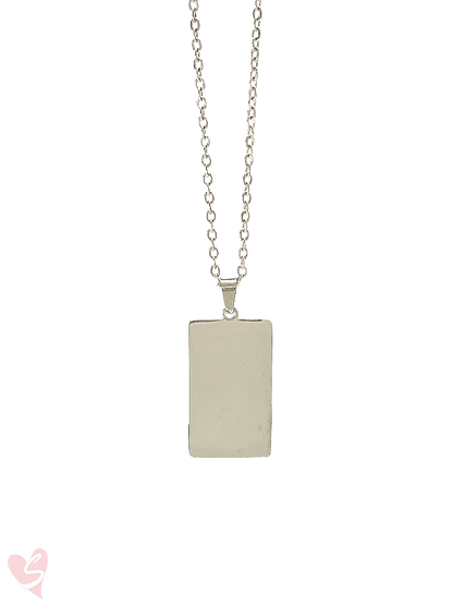 Custom Soulmate© Tag Outline Necklace - Soulmate Customs