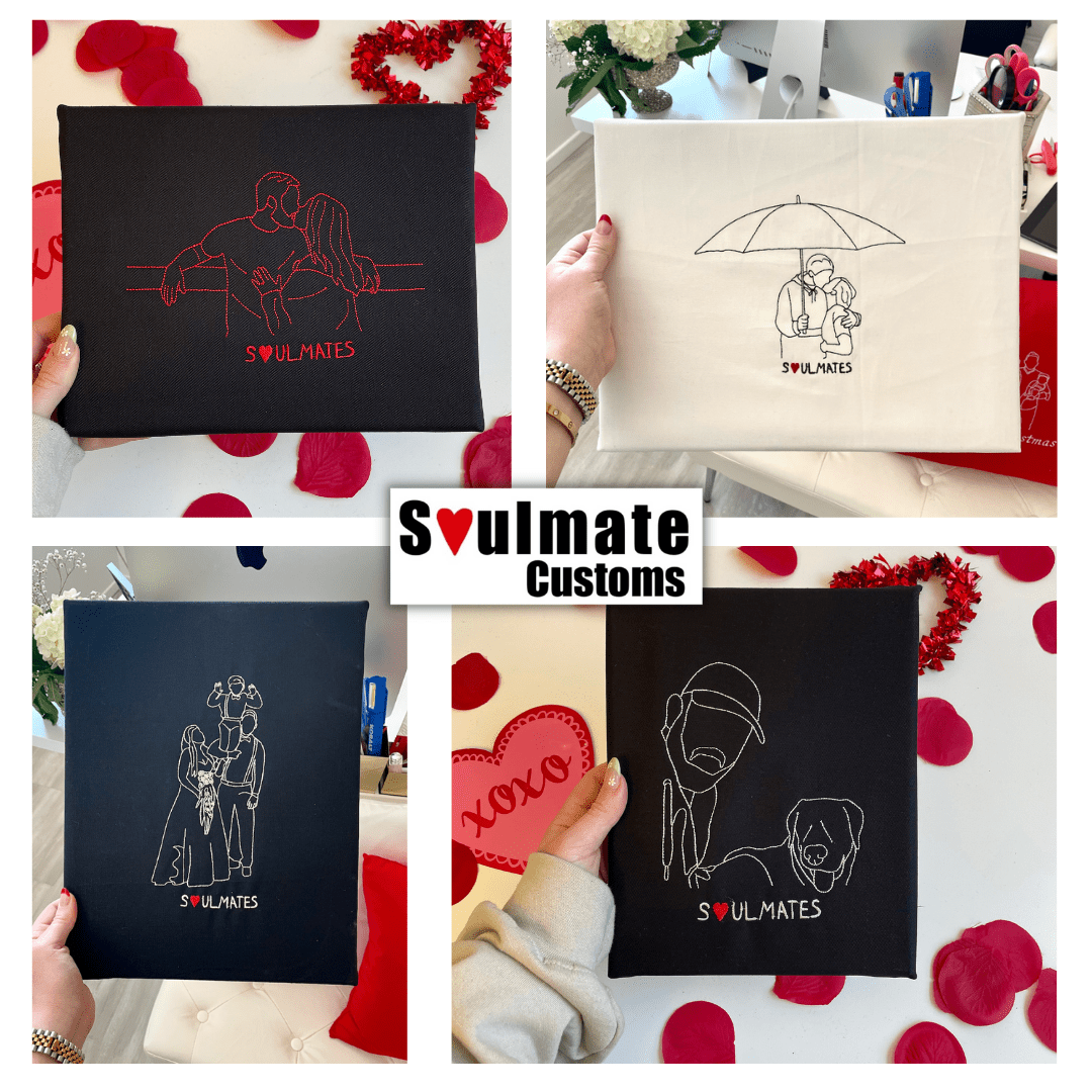 Custom Soulmate© Embroidery Canvas - Soulmate Customs