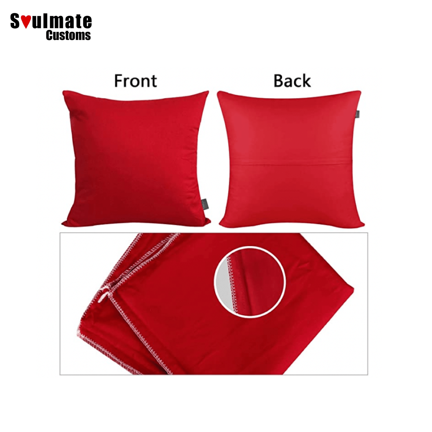 Custom Soulmate© Pillow Case - Soulmate Customs