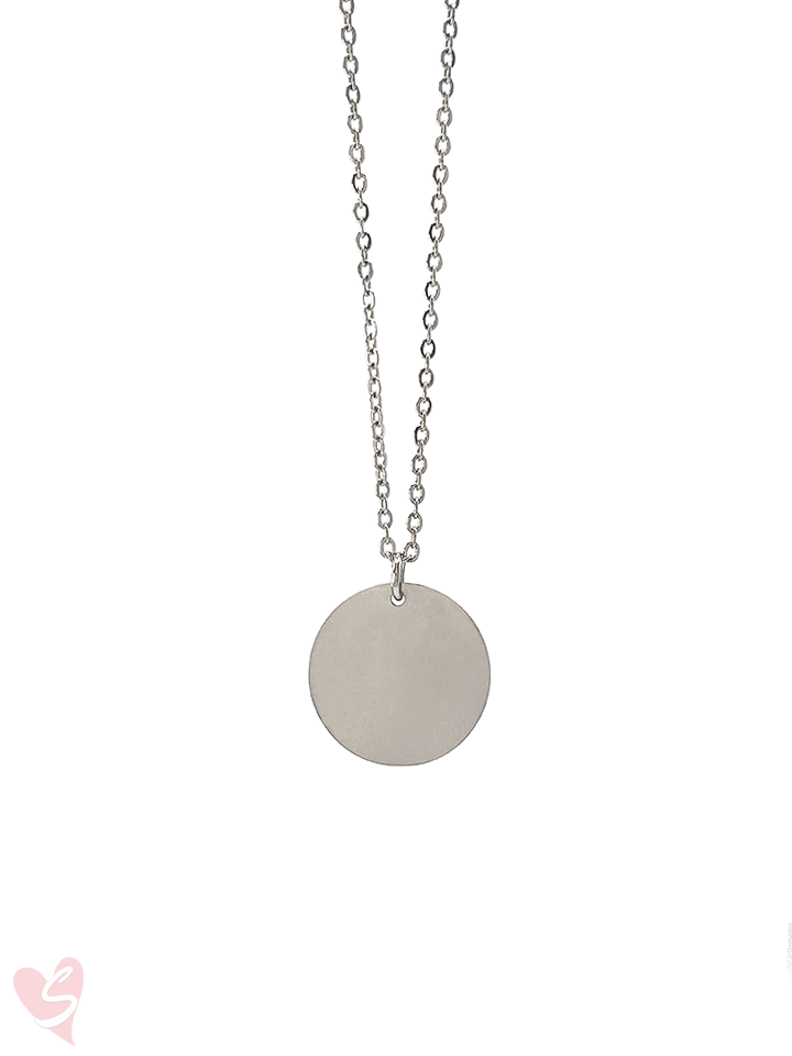 Custom Soulmate© Round Necklace Photo Outline - Soulmate Customs