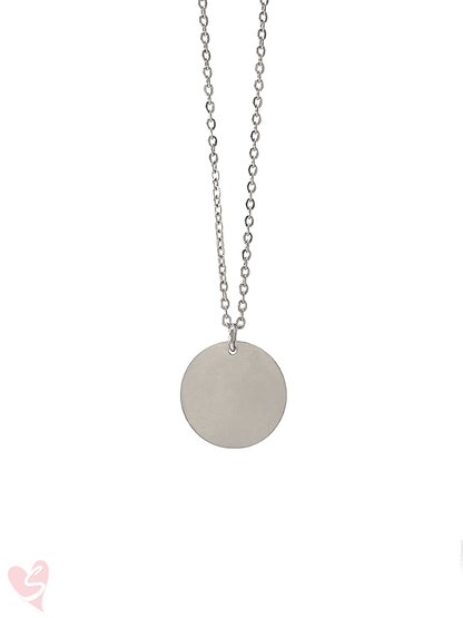 Custom Soulmate© Round Necklace Photo Outline - Soulmate Customs