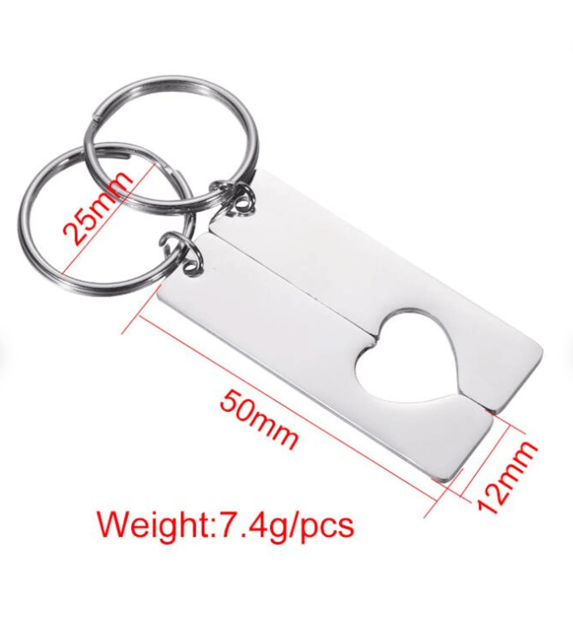 Custom Soulmate© Matching Keychain - Soulmate Customs