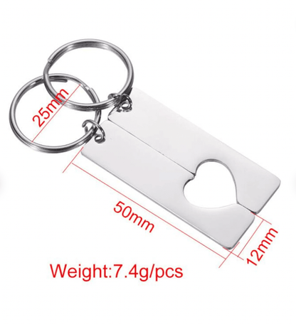 Custom Soulmate© Matching Keychain - Soulmate Customs